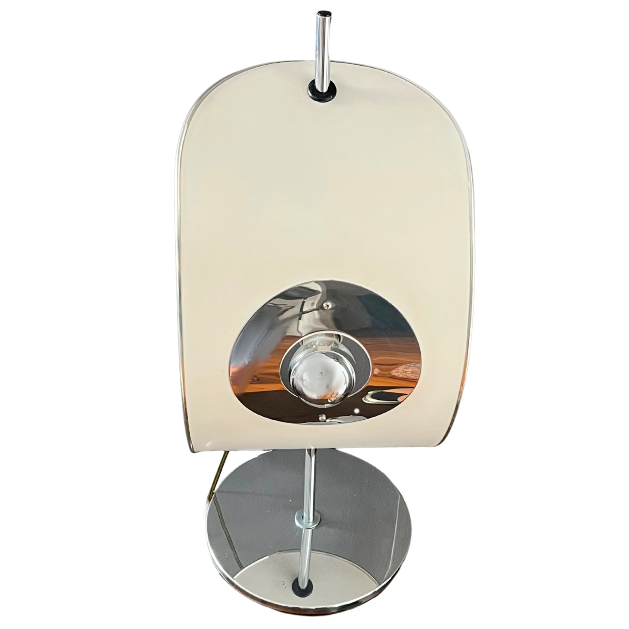 PATENTATTO CHROME AND LACQUER LAMP!) /) ITALY