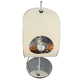 PATENTATTO CHROME AND LACQUER LAMP!) /) ITALY