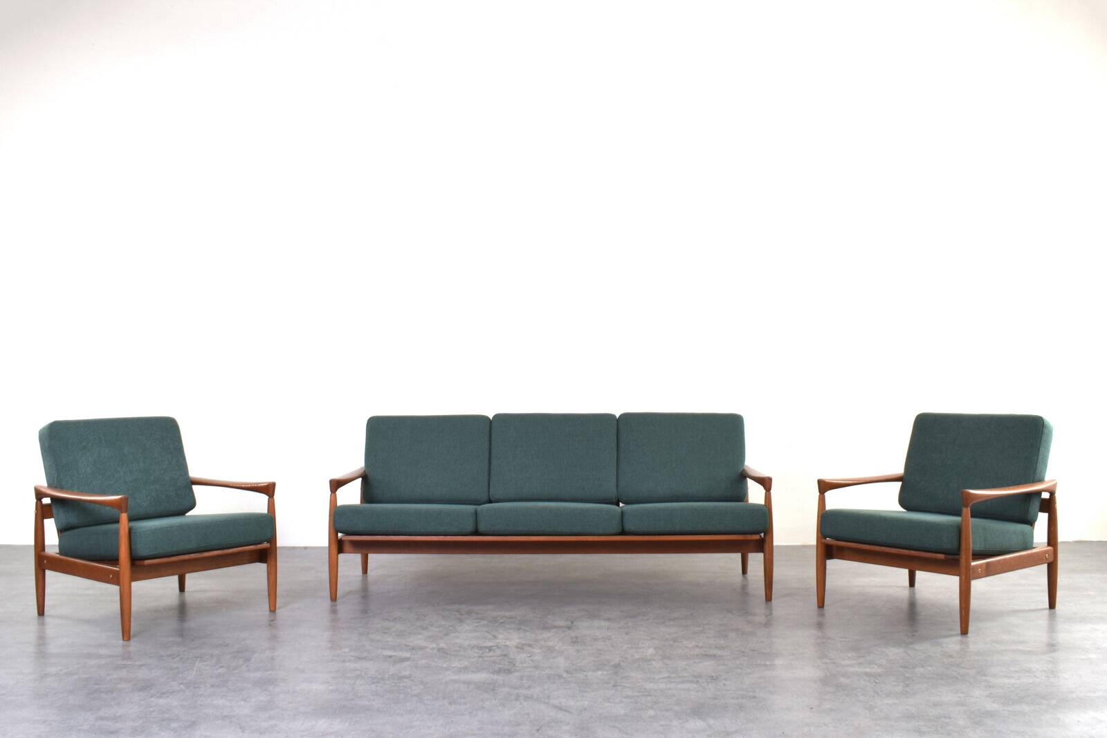 Mid-Century Kolding Living Room Set by Erik Wørts for IKEA, Set of 3