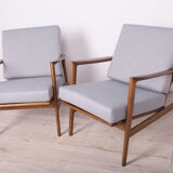Model 300-139 Armchairs from Swarzędzka, 1960s, Set of 2