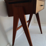 Scandinavian style compass feet desk