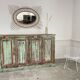 Patinated pine sideboard, 1920