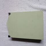 Wall-mounted wooden key box