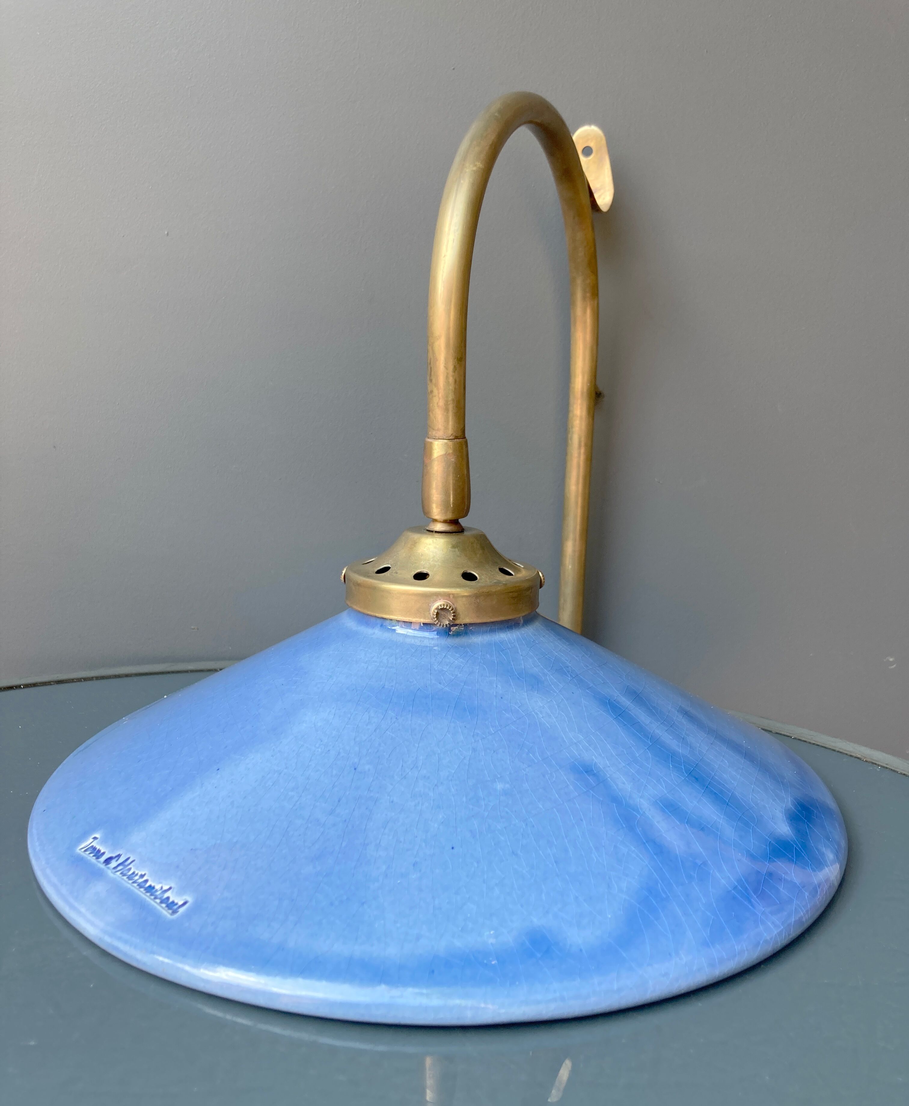 ceramic wall lamps Terres d'Hautaniboul