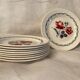 Set of 8 flat plates Digoin Sarreguemines Cannes