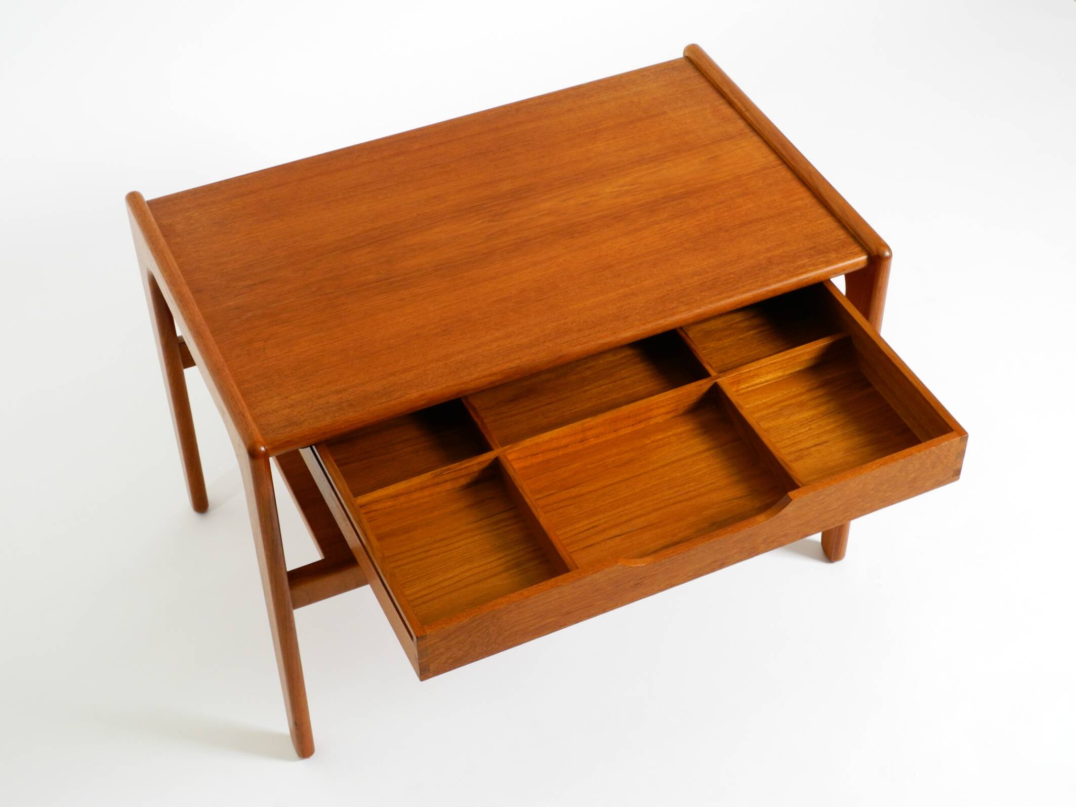 Danish mid-century teak side table with drawer by Salin Nyborg, circa 1960s