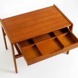 Danish mid-century teak side table with drawer by Salin Nyborg, circa 1960s
