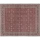 Hand Knotted Contemporary Large Turkish Oushak Rug with Mid-Century Design