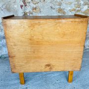 Vintage Scandinavian style oak chest of drawers circa 70's
