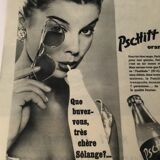Authentic pschitt advertising poster
