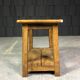 Old wooden workshop stool
