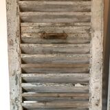 Pair of high louvers