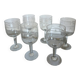 Engraved vintage glasses