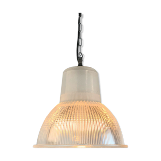 Holophane hanging lamp 1950 ø 27.5cm