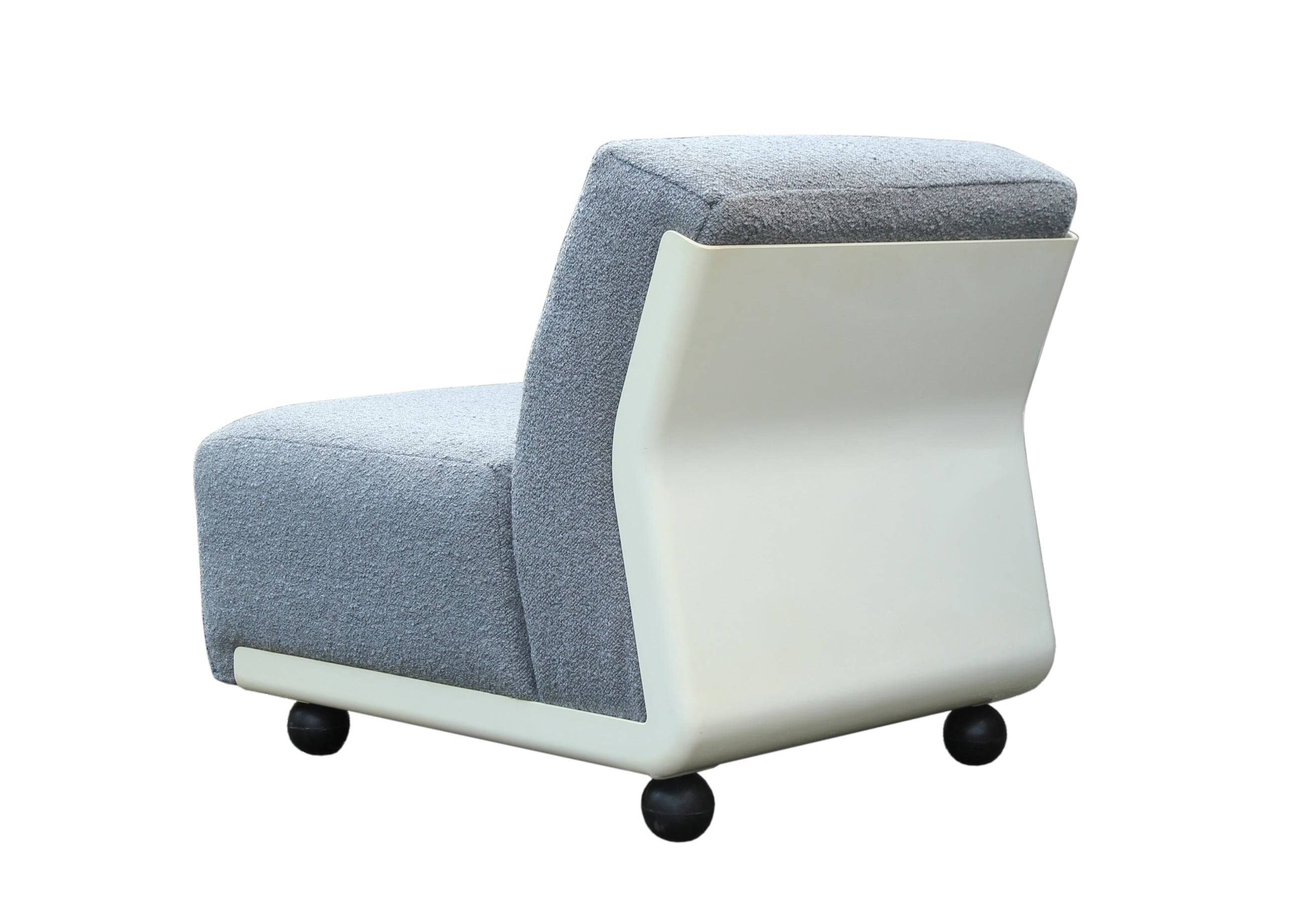 Amanta armchair by Mario Bellini for B&B Italia, 1973 – New fabric