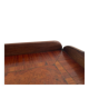 Wooden coffee table with a lovely square pattern, serving tray, 1960s, Germany.