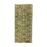 Turkish runner rug 157x72 cm