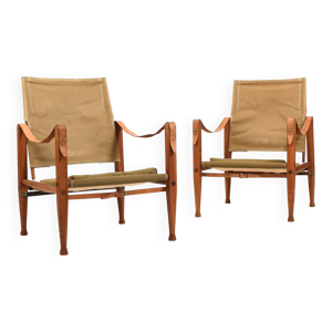 Paire de fauteuils Safari par Kaare