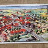 Pedagogical school poster frame