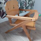 Fauteuil chaise pot enfant pieds compas