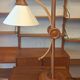 Grande lampe de table multi-réglable en teck Domus, Danemark, 1970