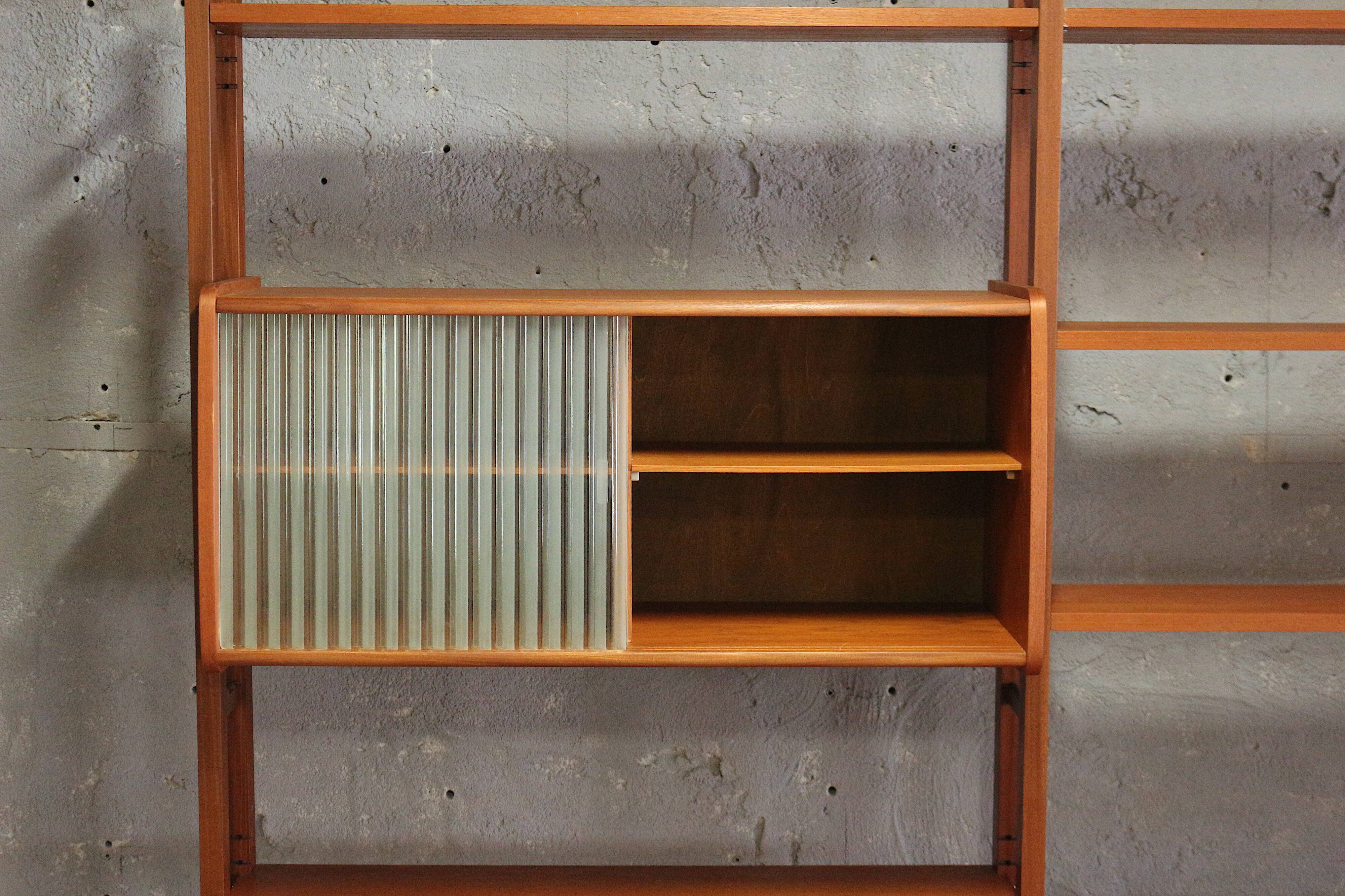 Mid century teak shelf, 1960's Norway