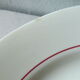 Set of 6 hollow plates, terre de fer saint amand, model antibes