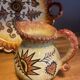 Milk jug signed P. Fouillen