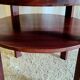 Art Deco side table in solid wood - 1940s/50s