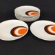 Set 8 flat plates 70s German porcelain