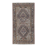 Vintage Turkish kilim handwoven 111x204 cm