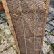 Vintage rattan and wicker shelf