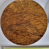 Set of 6 wooden plates "Lapacho" from South America, 20 cm
