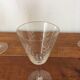 Service verres cristal.