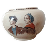 Vase from the Cazalas factory, signed Paule Douau.