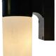 Industrial Brown Bakelite Wall Light with Milk Glass, 1960s
