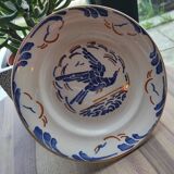 Longwy bird of paradise presentation plate