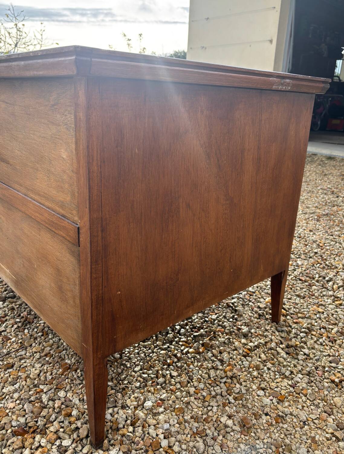 Scandinavian style wooden desk