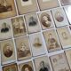 Set of 21 old photographic portraits from the end of the 19th century to the beginning of the 20th century