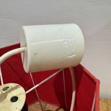 Vintage rattan pendant light