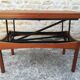 Table  modulable  en  teck