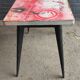 ancienne petite table tolix couleur origine 100 x 60 cm