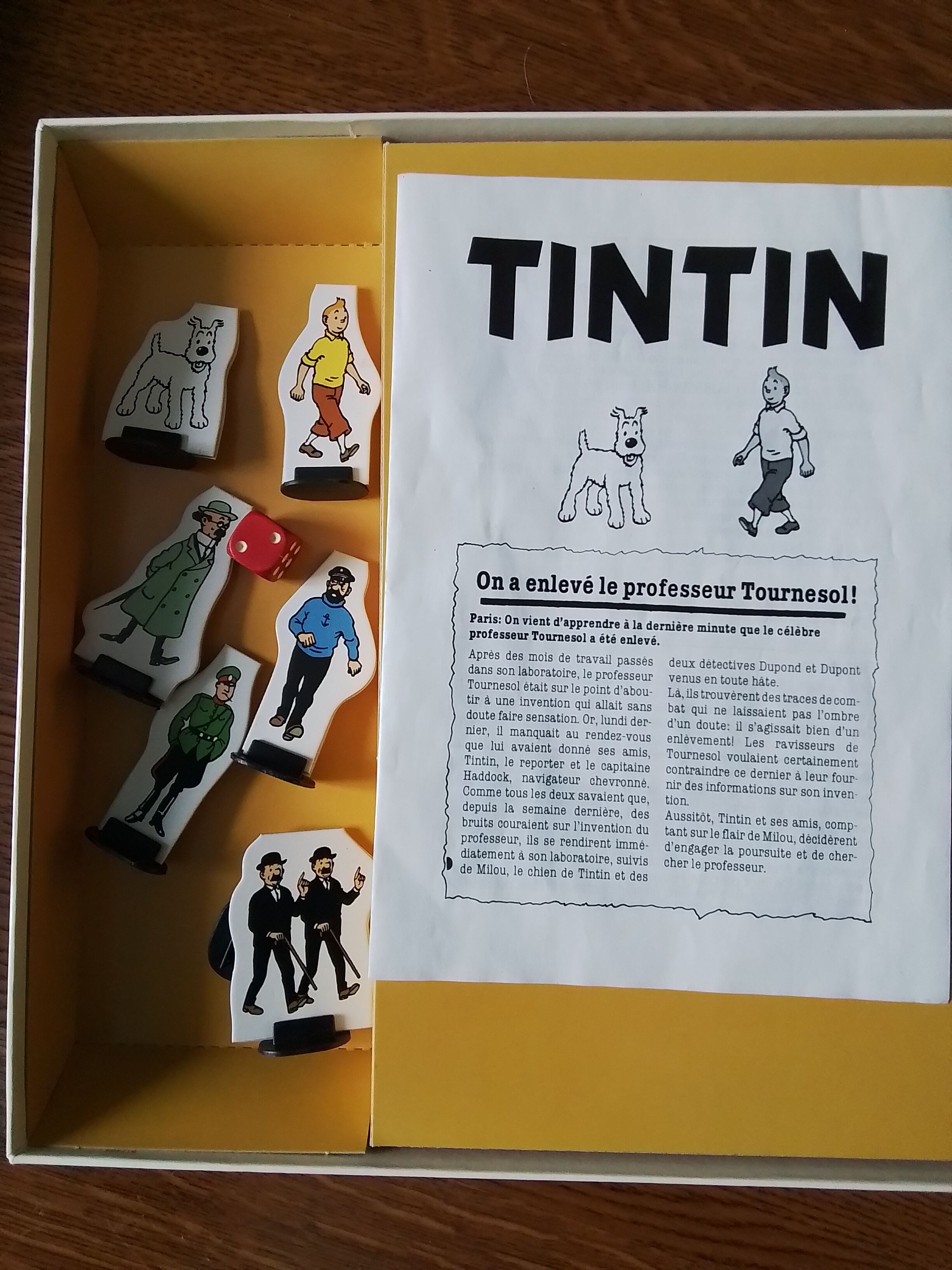 Board game Tintin