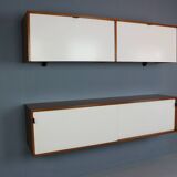 Florence Knoll for Knoll set of two hanging cabinets, model 121 + 123 W-1, 1947