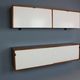 Florence Knoll for Knoll set of two hanging cabinets, model 121 + 123 W-1, 1947