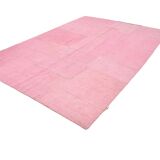 7x10 Shades Of Pink Kilin Rug, 214x306Cm