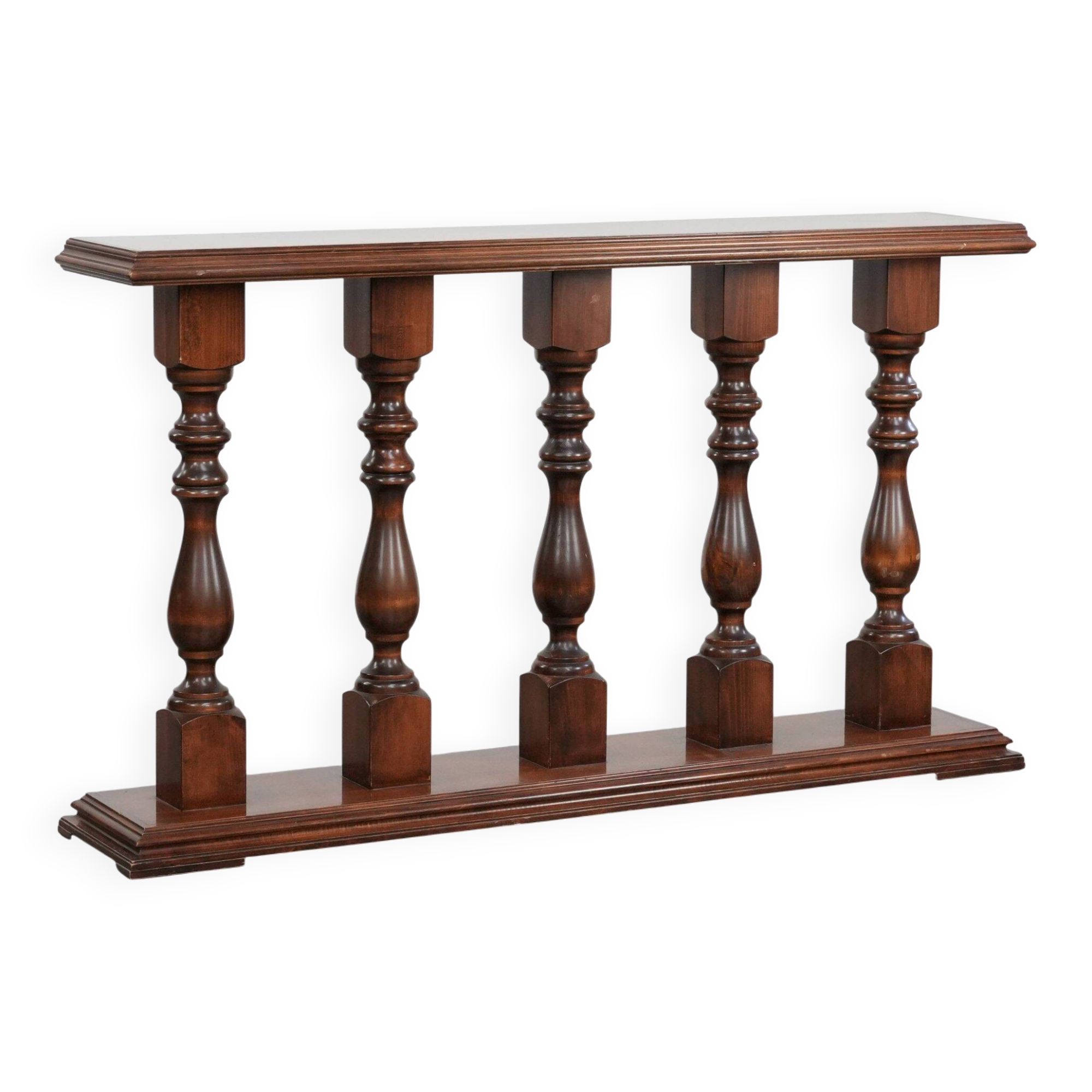 Elegant classic side table / balustrade / hall table from the 20th century