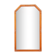 Beveled Art Deco mirror 129x75cm
