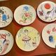 Bernardaud box of 6 Limoges porcelain plates Marc Chagall