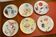 Bernardaud box of 6 Limoges porcelain plates Marc Chagall
